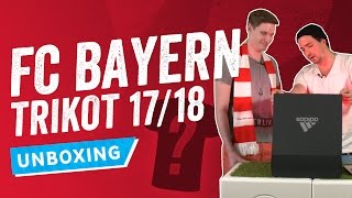 UNBOXING Das neue BayernTrikot der Saison 201718  BAYERN TRIKOT ZU GEWINNEN [upl. by Ferree]