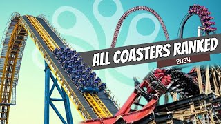 All Roller Coasters at Hersheypark Ranked [upl. by Olney]