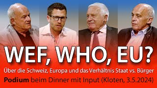 Peter Hahne Václav Klaus und Ueli Maurer im Gespräch mit Remko Leimbach in Kloten Teil 44 [upl. by Guillemette285]