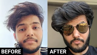 Mens Hair Care Routine for Longer and Thicker Hair  8 Hair Care Tips  🇮🇳 [upl. by Christan]