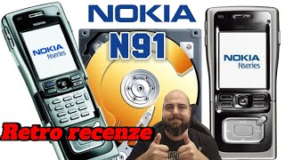 Retro recenze Nokia N91  Frajerka s pevným diskem a WiFi přišla pozdě [upl. by Hugon]