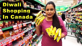 Diwali Shopping In Canada [upl. by Minny135]