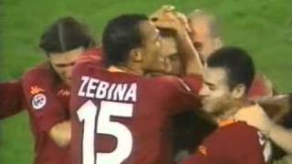 Batistuta Goal vs Fiorentina [upl. by Kienan]