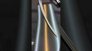 Land Rover Range Rover door dent removal using paintlessdentrepair aluminiumdoor PDRtools [upl. by Eichman]