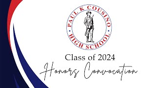 Cousino High School 2024 Honors Convocation Ceremony [upl. by Pantia318]