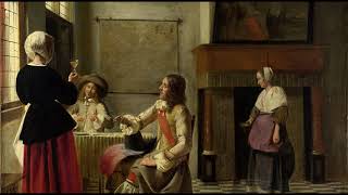 Pieter de Hooch  Paintings by Pieter de Hooch in the National Gallery London UK [upl. by Icram207]