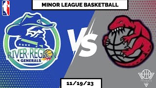 PBA  River Region Generals vs Mississippi Raptors [upl. by Ehc]