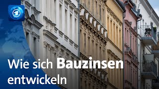 Entwicklung der Immobilienzinsen [upl. by Anauqahc]