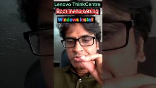 Boot menu setting and install windows on Lenovo ThinkCentre pc [upl. by Snodgrass]