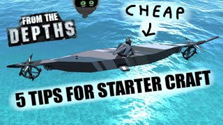 5 Tips for Campaign Starter Craft 🖐🛶 From the Depths [upl. by Aisayn]