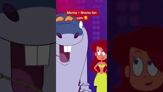 Marina  Sharko  zigandsharko animations cartoon entertainment teleport loop shorts kids [upl. by Heck]