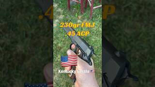 45 ACP Penetration Test Part III Water Jugs [upl. by Tesler327]