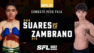 JOAN ZAMBRANO VS STEVEN CASTRO SFL 002 [upl. by Any]