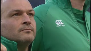 National Anthems  Ireland vs England 6N Rd1 2019 [upl. by Castera]