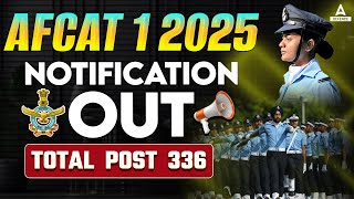 AFCAT 1 2025 Notification Out  Eligibility Syllabus amp Exam Pattern Explained by Atul Sir [upl. by Utta]