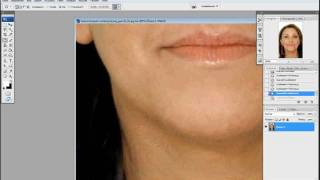 Photoshop Tutorial GermanDeutsch  Fotomontage Teil3  Falten entfernen [upl. by Sasha]
