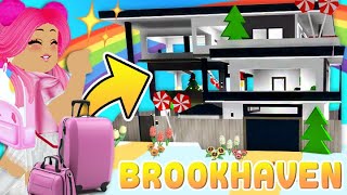 I Moved Into A NEW Brookhaven MANSION Brookhaven Roblox Roleplay [upl. by Notseh]