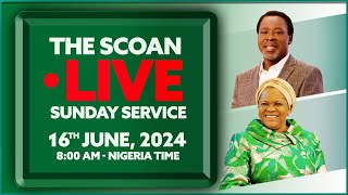 THE SCOAN SUNDAY SERVICE BROADCAST  16th JUNE 2024 [upl. by Annovad]