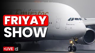 🔴 Manchester Airport LIVE ✈️ FriYAY Show [upl. by Innattirb353]