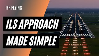 How to Fly An ILS Using Autopilot  IFR Approaches Made Easy [upl. by Eilatan56]