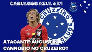 ATACANTE AUGUSTIN CANNOBIO NO CRUZEIRO [upl. by Ainex485]