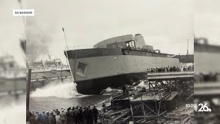 Stood the test of time SS Badger car ferry celebrates anniversary of first launch 70 years ago [upl. by Voccola]