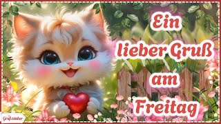 Guten Morgen  Ein lieber Gruß für Dich 💖🌸️ Grußvideo kostenlos zum Teilen für WhatsApp amp Co 💌 [upl. by Gayle]