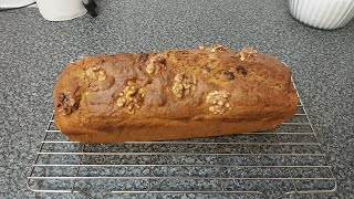 How to make wholemeal BANANA bread A healthy Alternative [upl. by Phail]