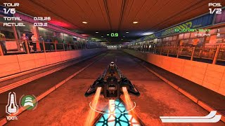 WipEout 2048 WORLD RECORD online Queens Mall 25493 A class pure race [upl. by Keever]