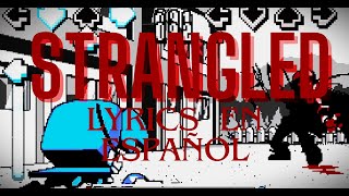 Strangled Lyrics Español  FNF vs Pokepasta Perdition [upl. by Wane]