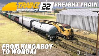 TRAINZ 22 TRS22 Australia QR Kingaroy Proston Branch [upl. by Sicular]