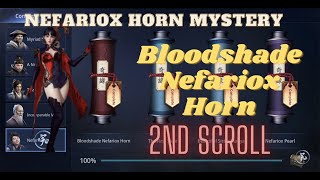 MIR4  Nefariox Horn Mystery  Bloodshade Nefariox Horn Scroll  How to Unlock amp Solve  2nd Scroll [upl. by Henghold484]