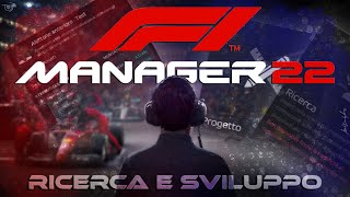 TUTORIAL AVANZATO RICERCA E SVILUPPO ⚙️ F1 MANAGER 22  How To Come impostare Ricerca e Sviluppo [upl. by Rust74]