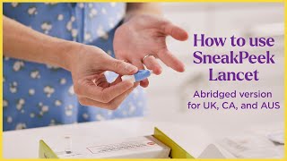 How to use SneakPeek Lancet  Abridged version for UK Canada and Australia customers [upl. by Packton]