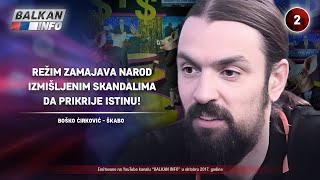 INTERVJU Škabo – Režim zamajava narod izmišljenim skandalima da prikrije istinu 30102017 [upl. by Marabelle]