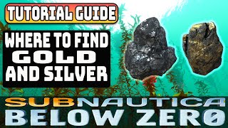 WHERE TO FIND GOLD AND SILVER in Subnautica Below Zero [upl. by Dexter]