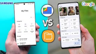 Samsung My Files Vs Google Files  Some Unique Features You Need to Know [upl. by Johanna240]