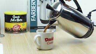 Farberware Stainless Steel Percolator  How to Use Demo [upl. by Arihsay]