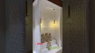 Mandir Design Idea  contact us mandir design shorts interiordesign luxuryhouse home usa nyc [upl. by Drescher]