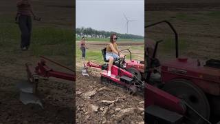 DoublePlow MicroTillage Machine  35HP FourWheel Drive [upl. by Dorothee]