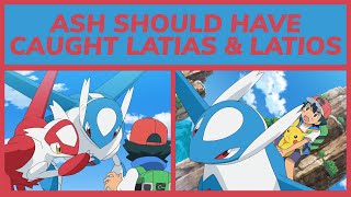 ASH SHOULD HAVE CAUGHT LATIAS amp LATIOS Pokemon JourneysAim To Be A Pokemon Master EP 14610 REVIEW [upl. by Kcirneh34]