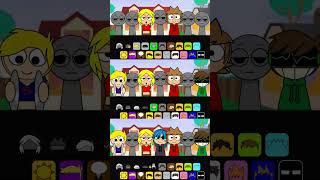 Sprunki  Eddsworld Mod Normal Versions Vs Horror Versions sprunki incredibox [upl. by Nimzzaj]