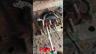 video shorts  5 HP motor ka Jala Hua wire Kaise nikale [upl. by Hayse]