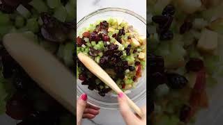 Chicken Waldorf Salad Recipe  Kitchen Fun With My 3 Sons [upl. by Geordie]