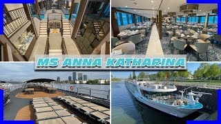 Rundgang Flusskreuzfahrtschiff MS Anna Katharina  Phoenix Reisen  4K [upl. by Weasner]