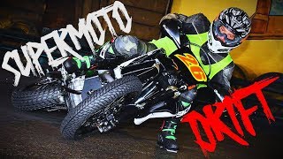 Supermoto Drift Day  Crashes  KOM Marktl Karthalle [upl. by Naugal]