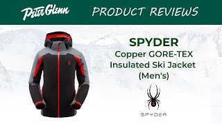 2019 Spyder Copper GORETEX Insulated Ski Jacket Review [upl. by Kraus]