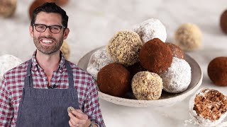 Easy Rum Balls Recipe [upl. by Wanyen]