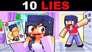 10 LIES about APHMAU in Minecraft [upl. by Ut750]