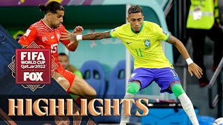 Brazil vs Switzerland Highlights  2022 FIFA World Cup [upl. by Oigroeg]